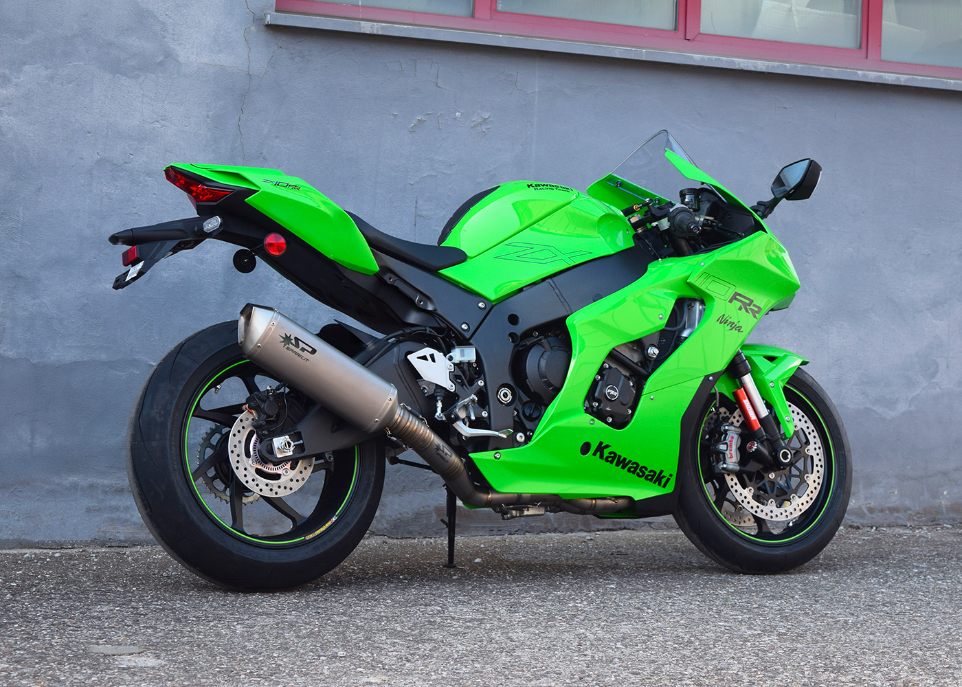 Racing full exhaust system for Ninja ZX-10R | SPARK Exhaust technology