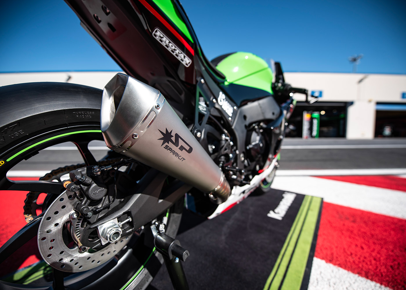 Racing exhaust system full titanium for Ninja ZX-10R | Spark Exhaust