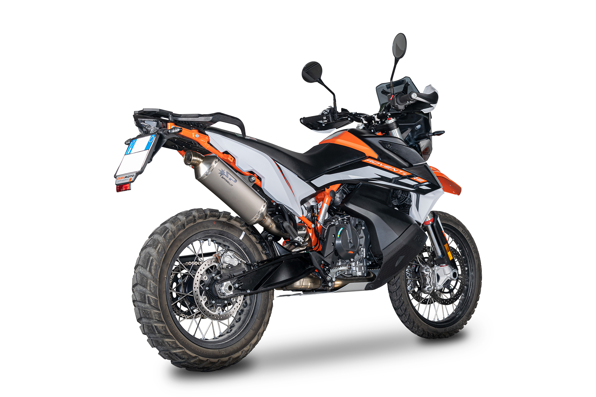 Homologated Euro 5 exhaust system for KTM 890 Adventure R