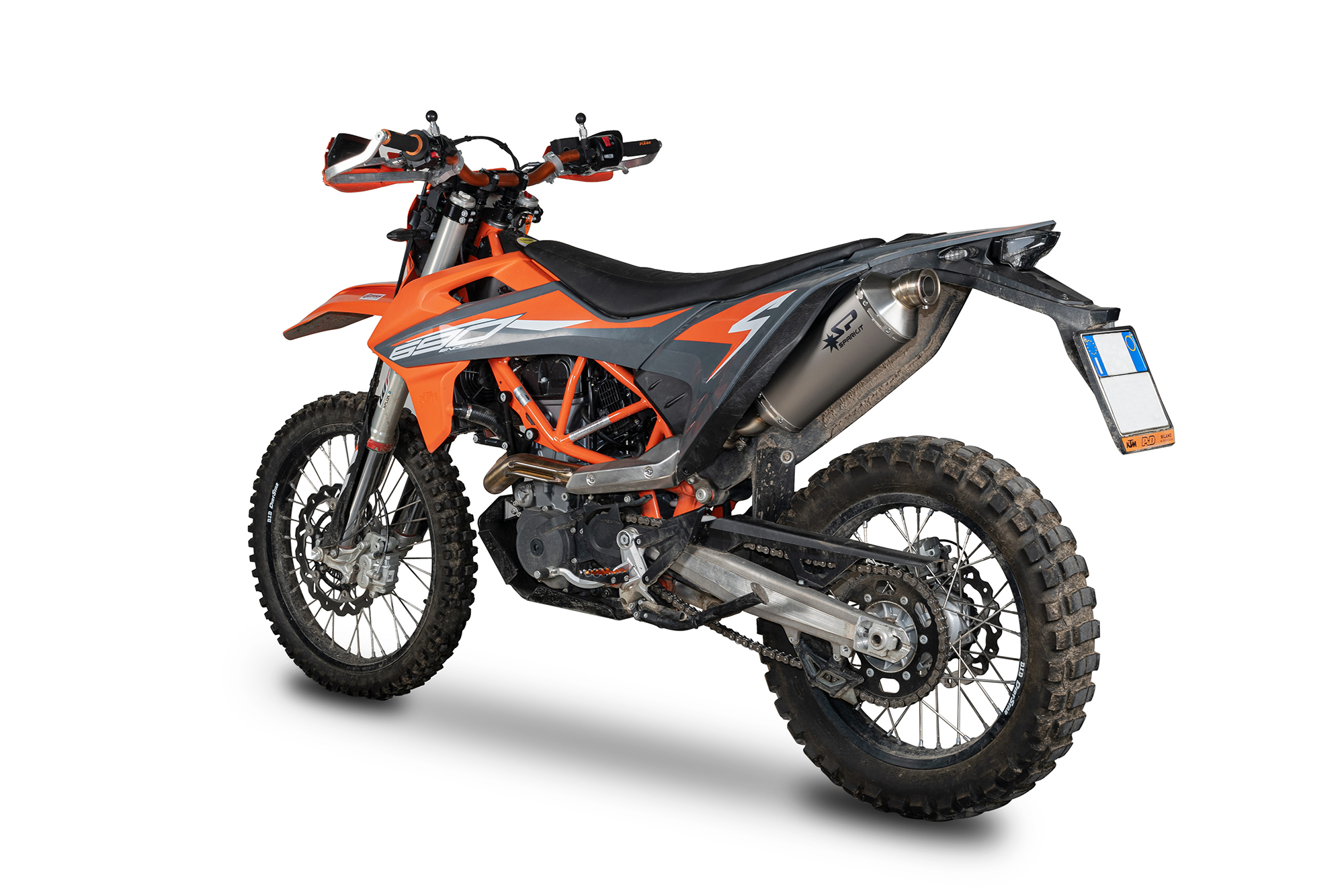 Exhaust system GKT0401 for Ktm 690 SMC R (21-24) bike | Spark Exhaust Exhaust system GKT0401 for Ktm 690 SMC R (21-24) bike | Spark Exhaust