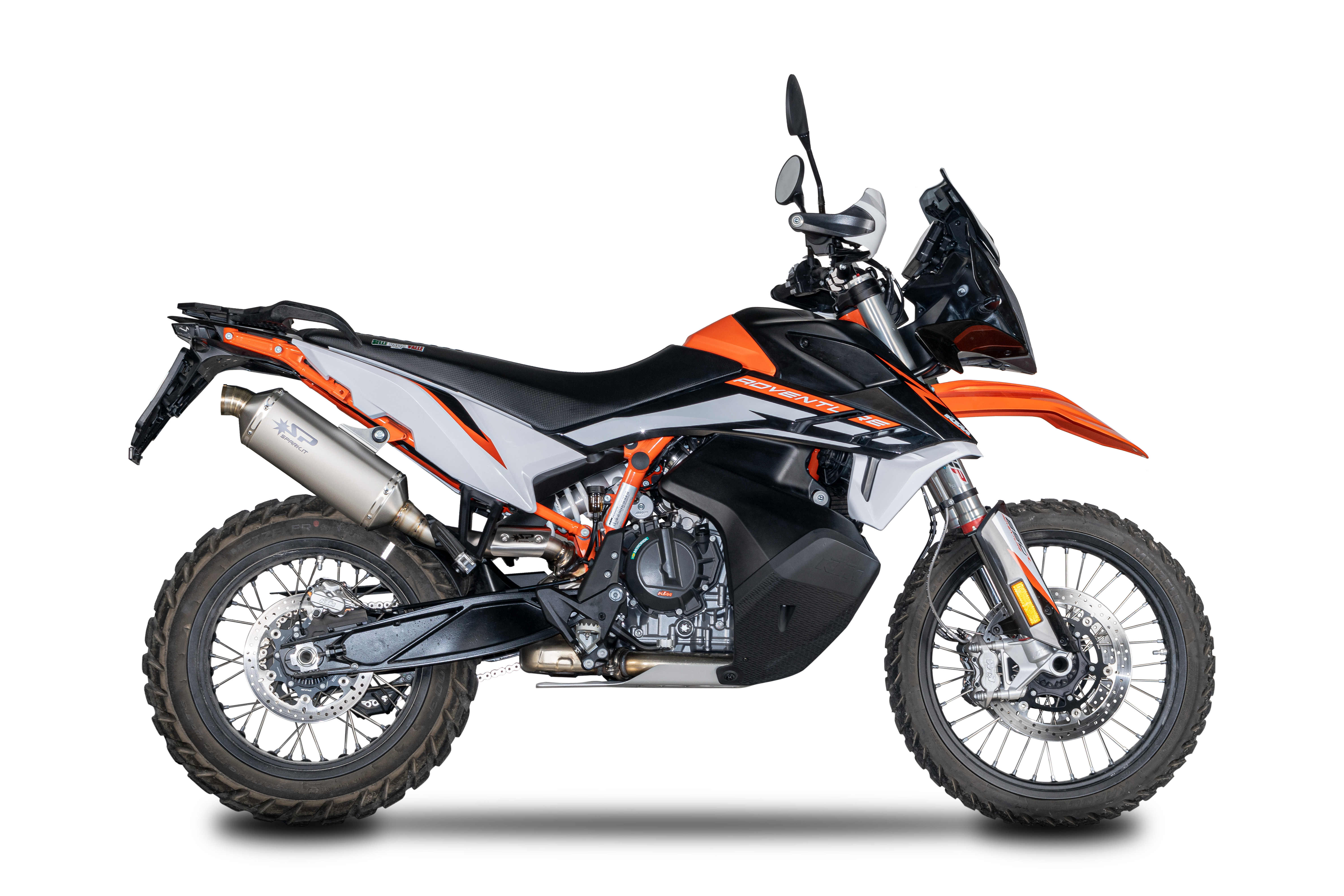 Homologated Euro 5 exhaust system for KTM 890 Adventure R Spark