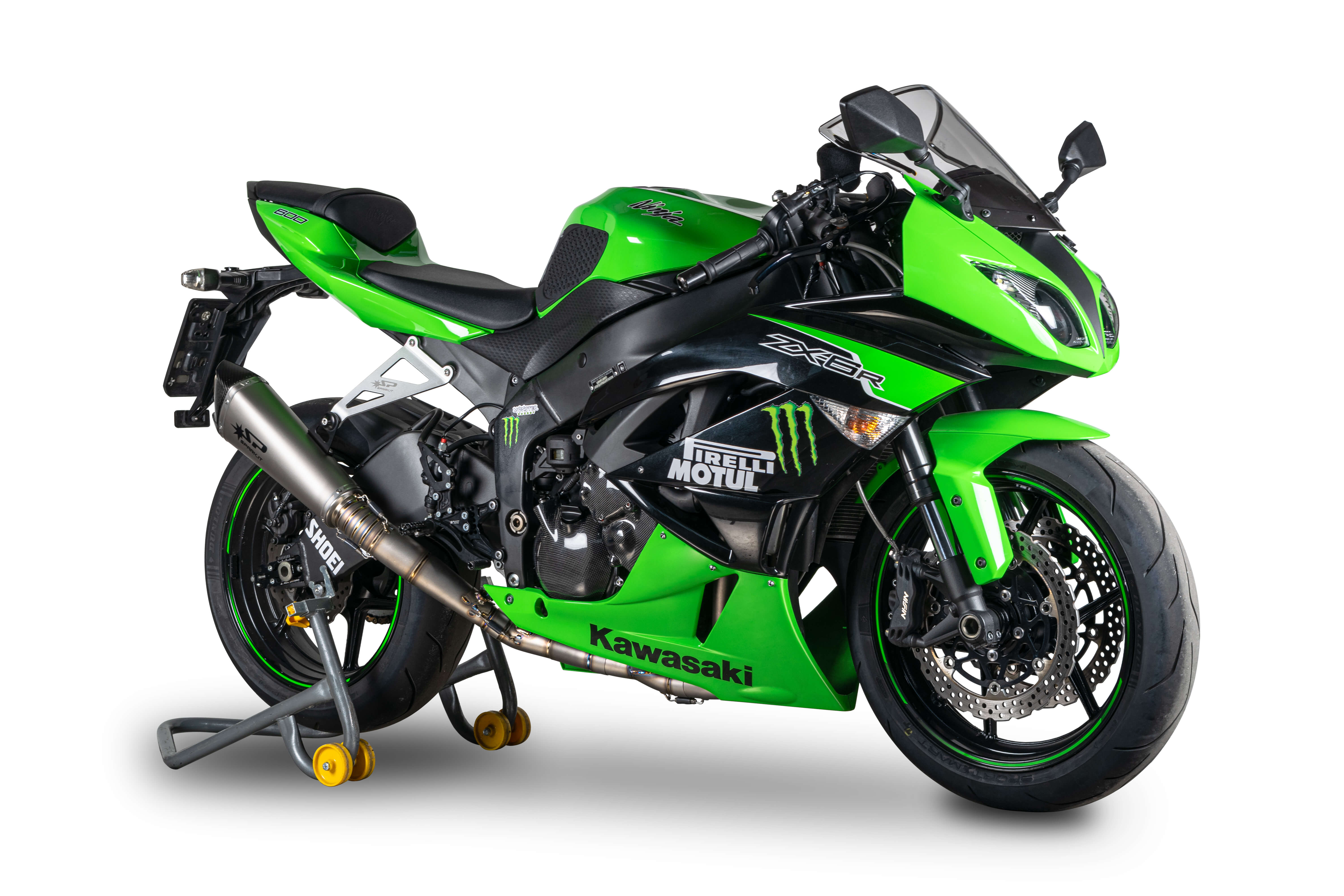 Full exhaust system for Ninja 636 ZX-6R | Spark Exhaust