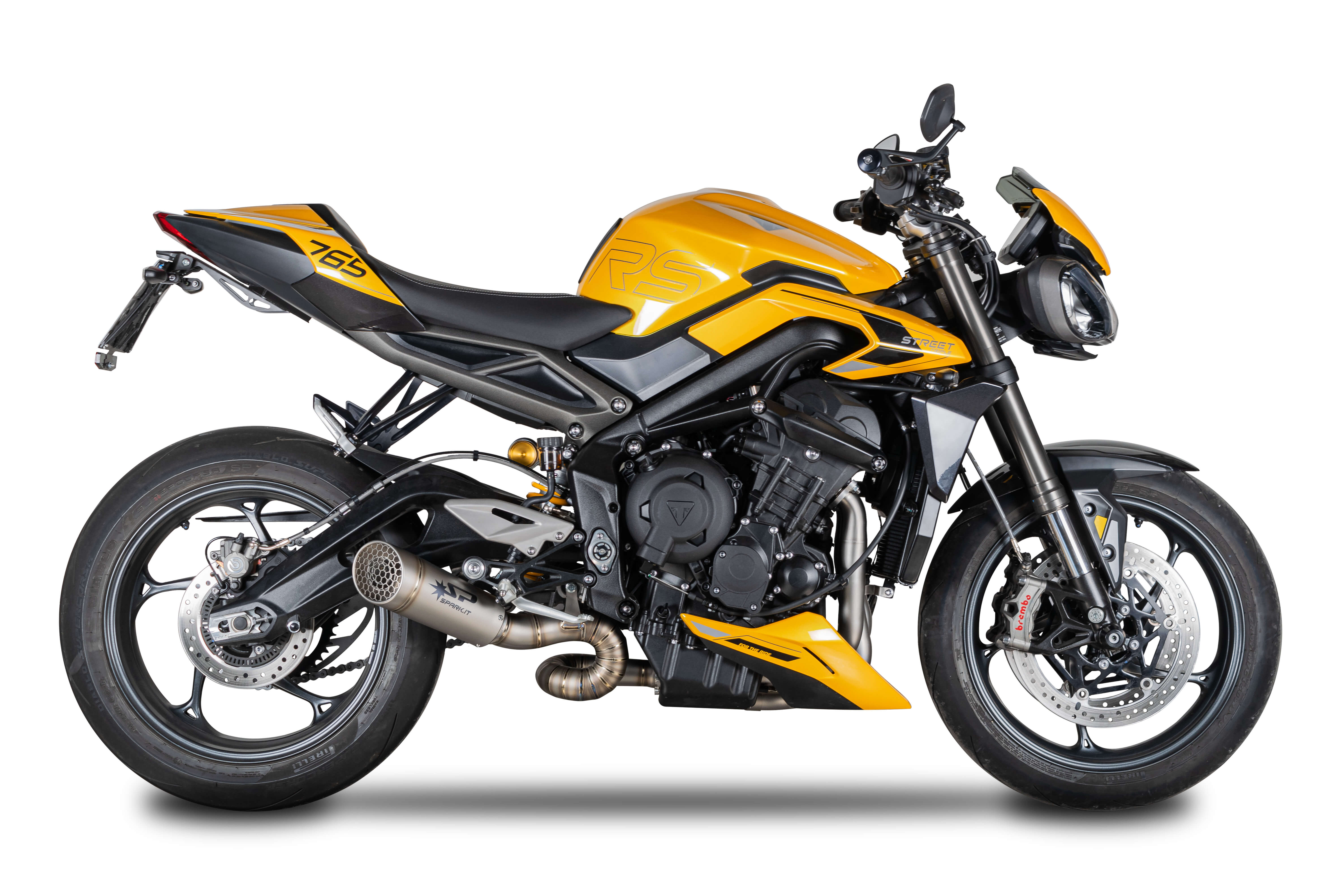 Exhaust system GTR0501T GTR8502 SKIT112 for Triumph STREET TRIPLE