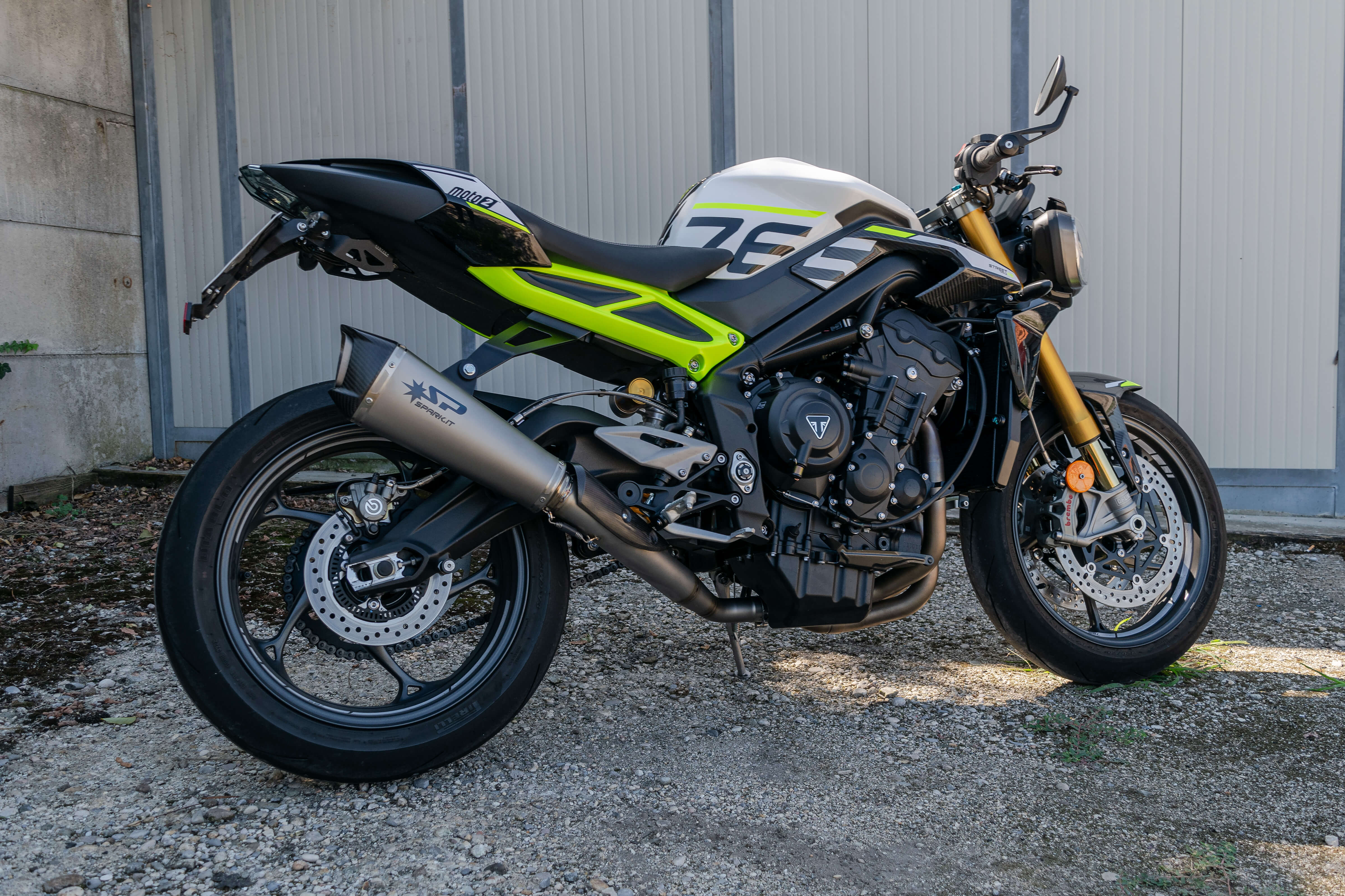 Exhaust system GTR0509 for Triumph STREET TRIPLE 765 RS R