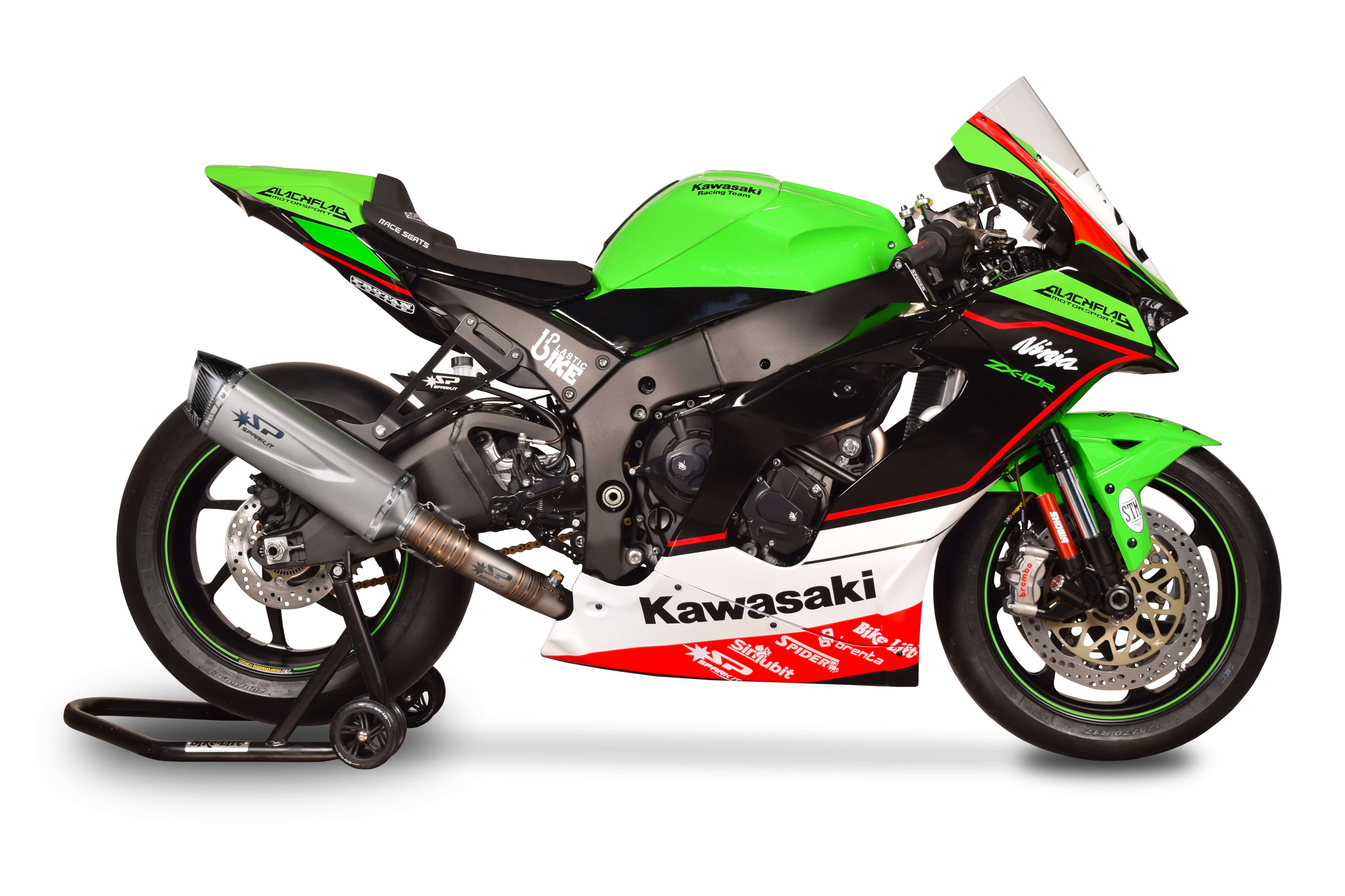 Exhaust systems for Kawasaki ZX10R / RR (2123) SPARK Exhaust technology