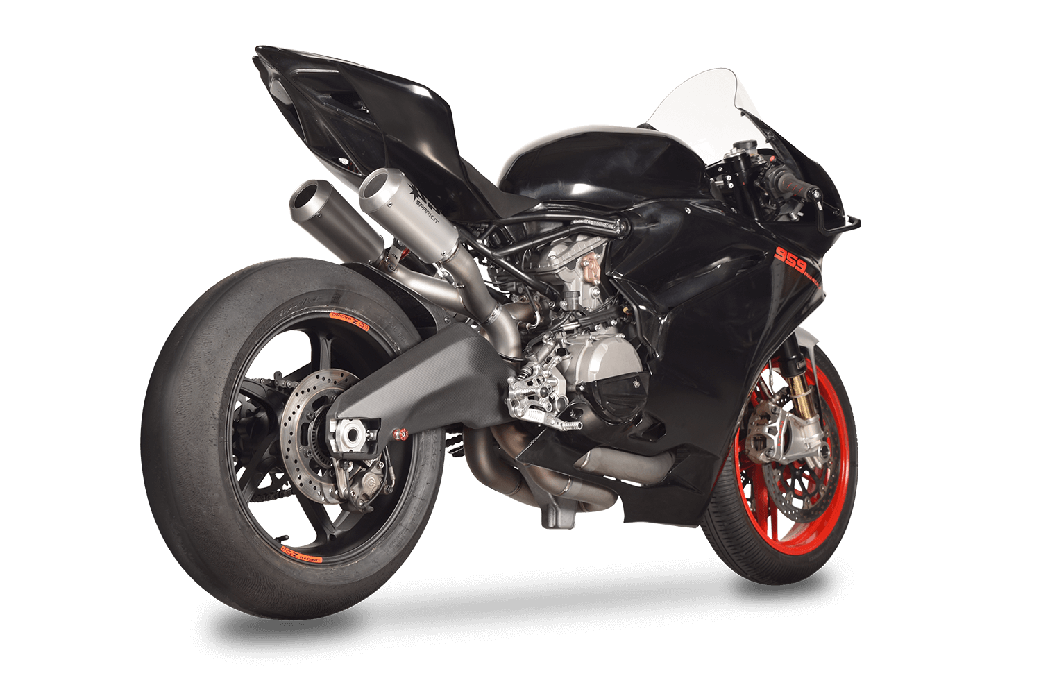 Exhaust system GDU8833T for Ducati STREETFIGHTER V2 (22-24) bike