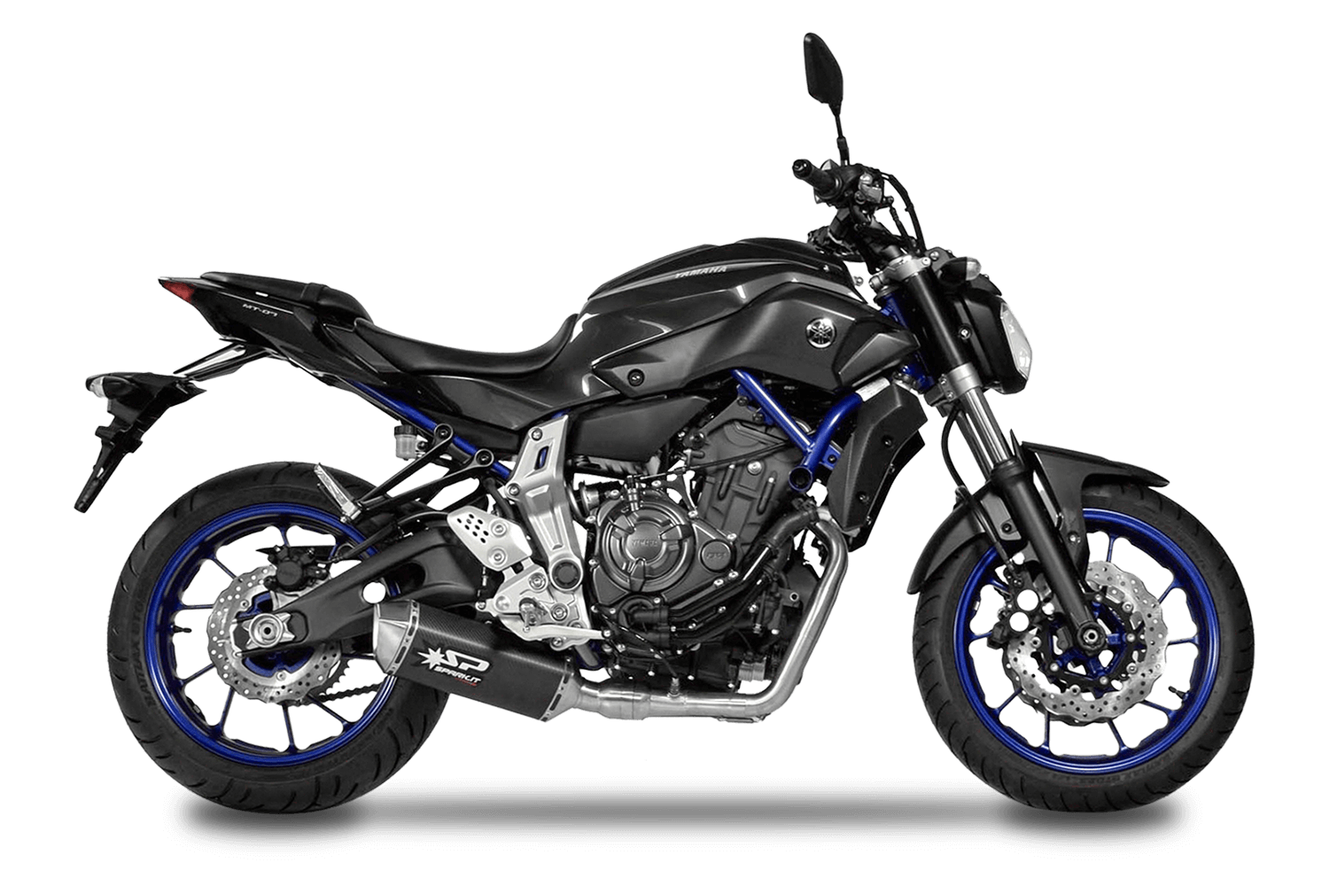 Homologated full exhaust system for Yamaha MT-07