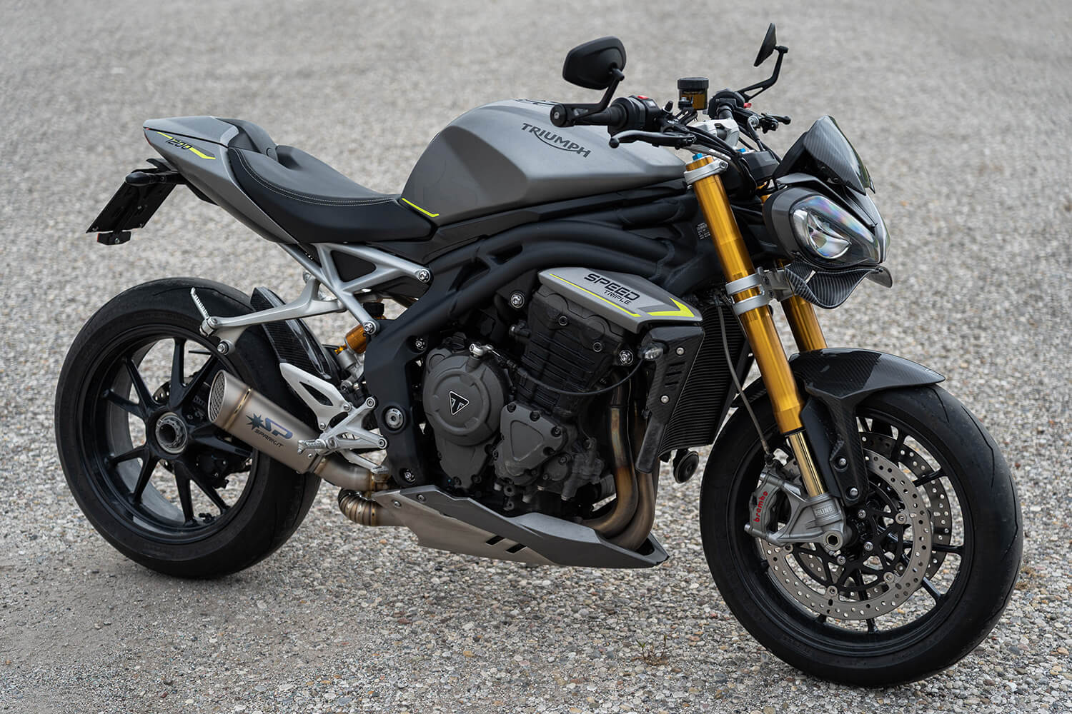 Exhaust system GTR0107T for Triumph SPEED TRIPLE 1200 RS/RR