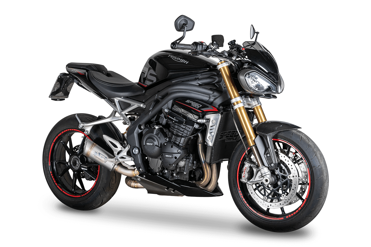 Exhaust system GTR0107T for Triumph SPEED TRIPLE 1200 RS/RR