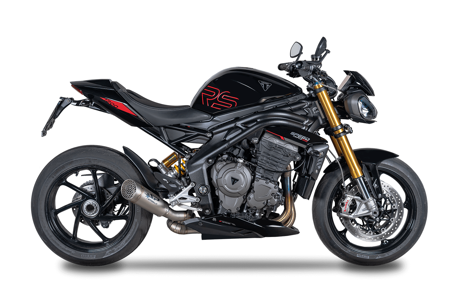 speed triple1200rs/rr spark マフラー Exhaust system GTR0107T for Triumph SPEED TRIPLE 1200 RS/RR