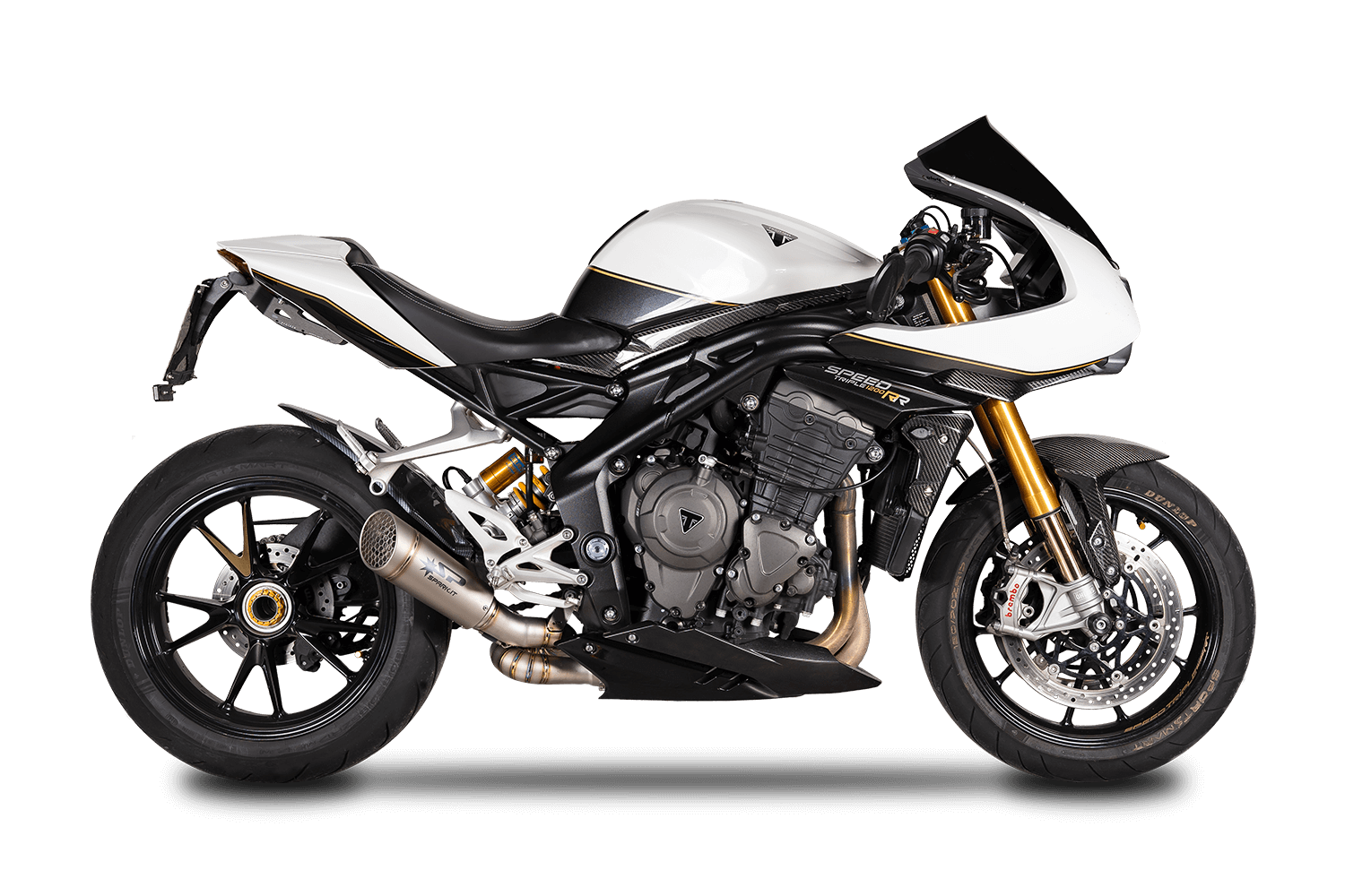 Exhaust system GTR0107T for Triumph SPEED TRIPLE 1200 RS/RR
