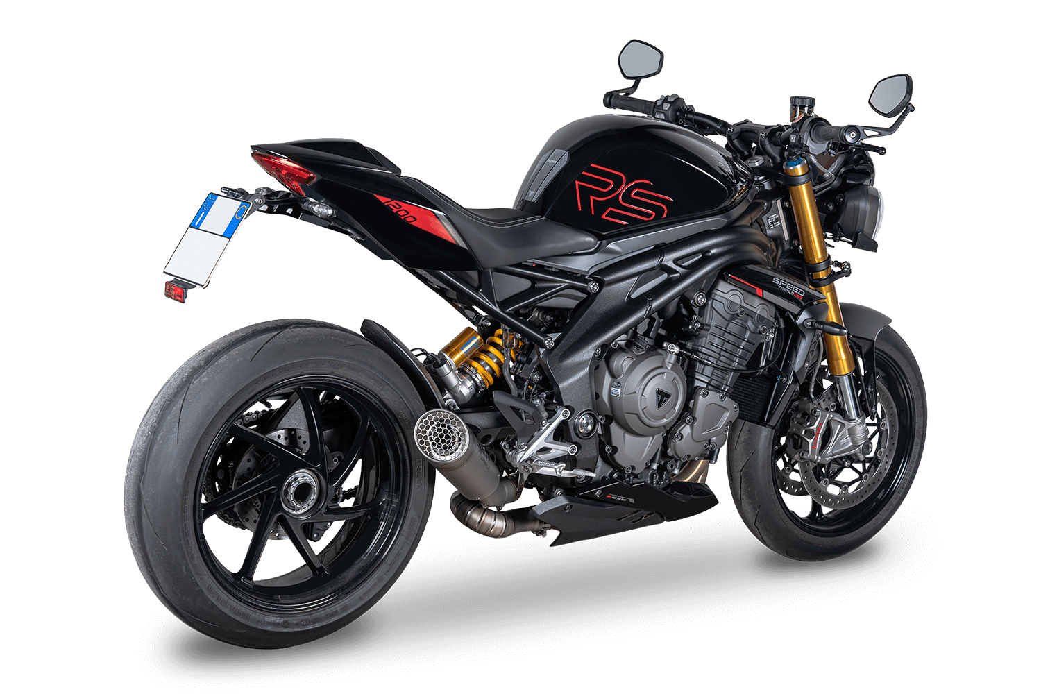 Exhaust system GTR0107T for Triumph SPEED TRIPLE 1200 RS/RR