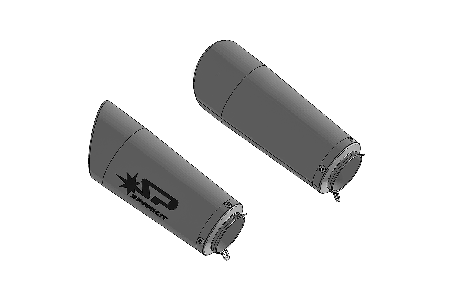 Exhaust system GDU8834 for Ducati STREETFIGHTER V4 (20-24) bike